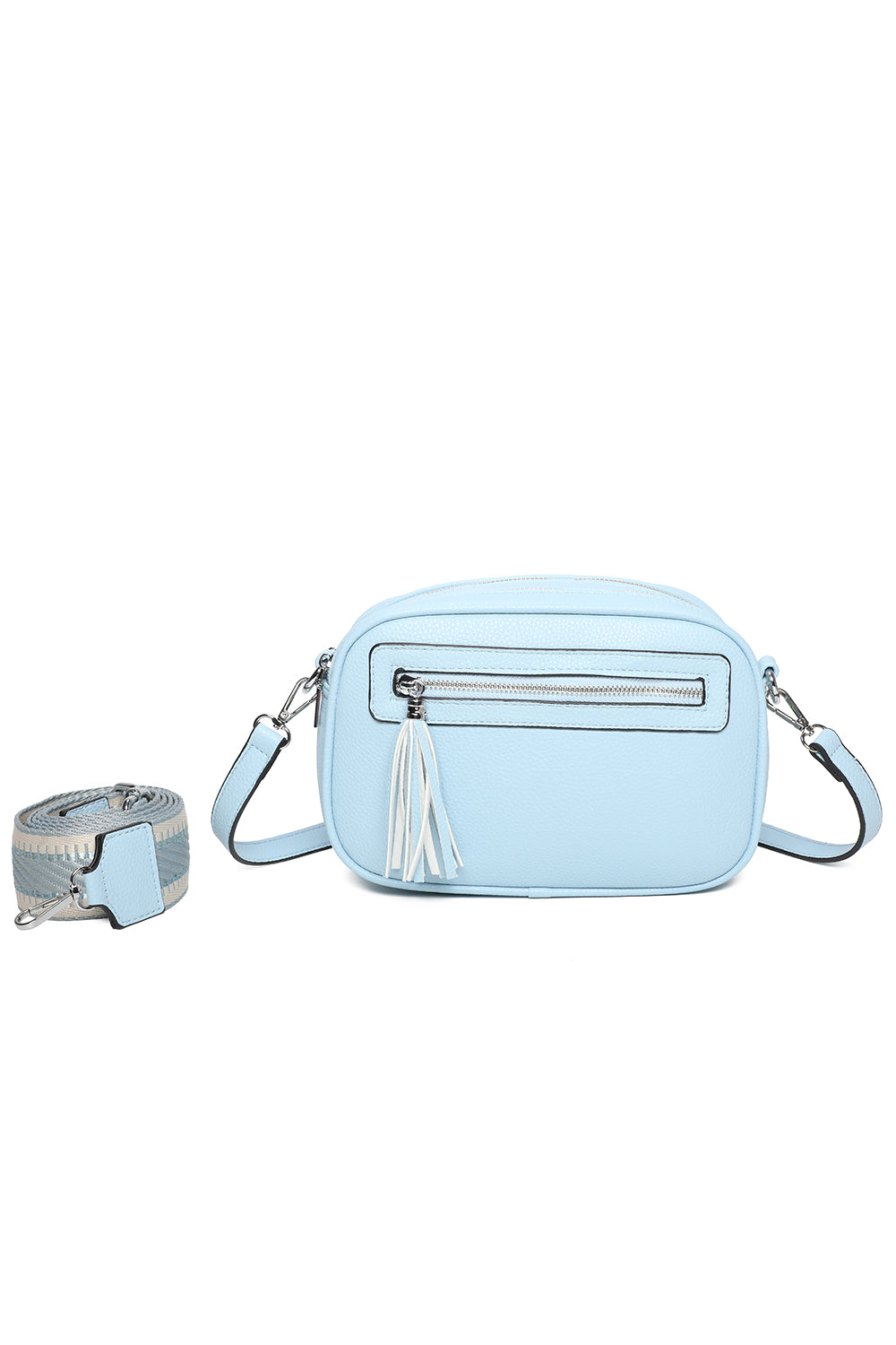 RB240802-Urban Charm Tassel Crossbody Bag