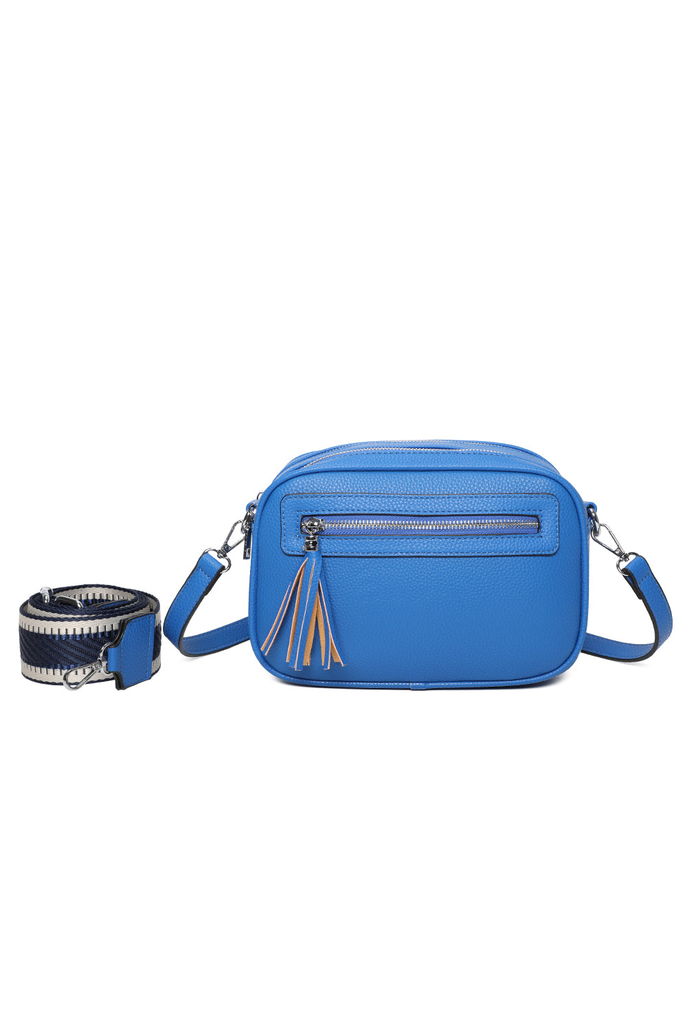 RB240802-Urban Charm Tassel Crossbody Bag