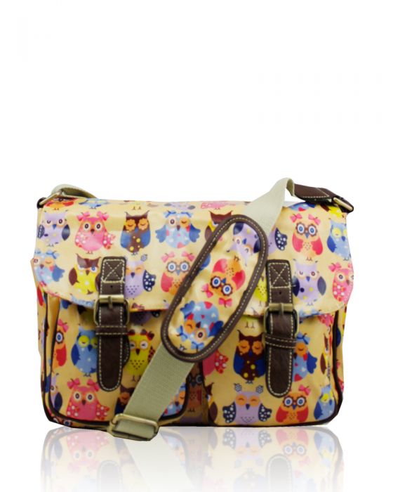 H6072-OAL2 Print Waterproof Satchel Bag