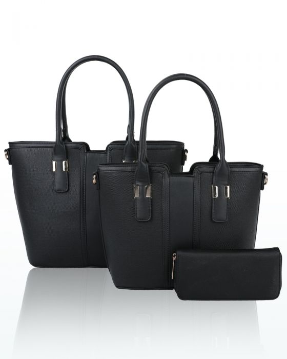 RH180534 3IN1 Set Top-Handle Handbag With Purse