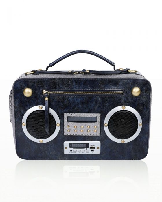 WOW-9877 Multi Functional Radio Satchel Bag With Speakers