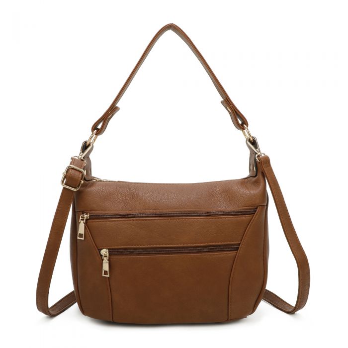 RB220801 Multi zipper pocket small crossbody shoulder bags