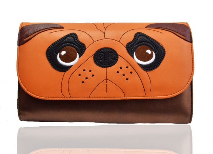 Bull Dog Clutch Bag