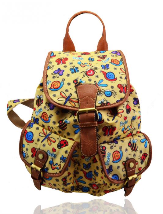 TC2428-LB Waterproof Bug Print Backpack Rucksack