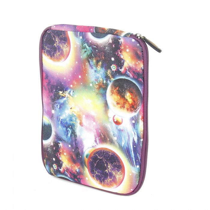 RF13001-ES Milky Way Print Canvas Cross-Body Bag