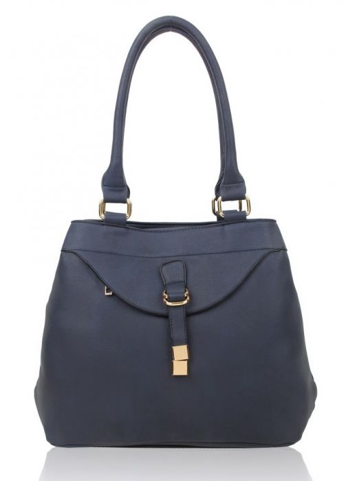 RS17006  Strap Detail Shoulder Bag With Two Compartments