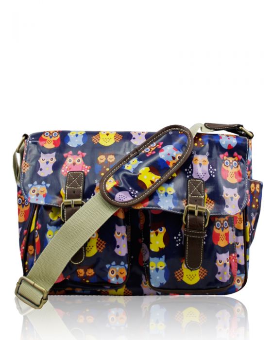 H6072-OAL2 Print Waterproof Satchel Bag