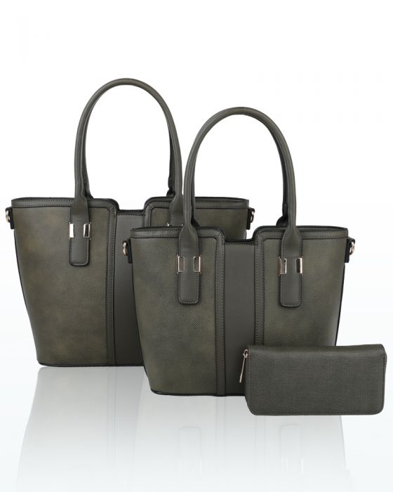 RH180534 3IN1 Set Top-Handle Handbag With Purse